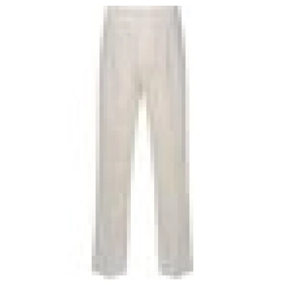 Pantalon plissé en lin blanc | Taille: IT 46 / FR 40 / US 30 / S – Bild 4