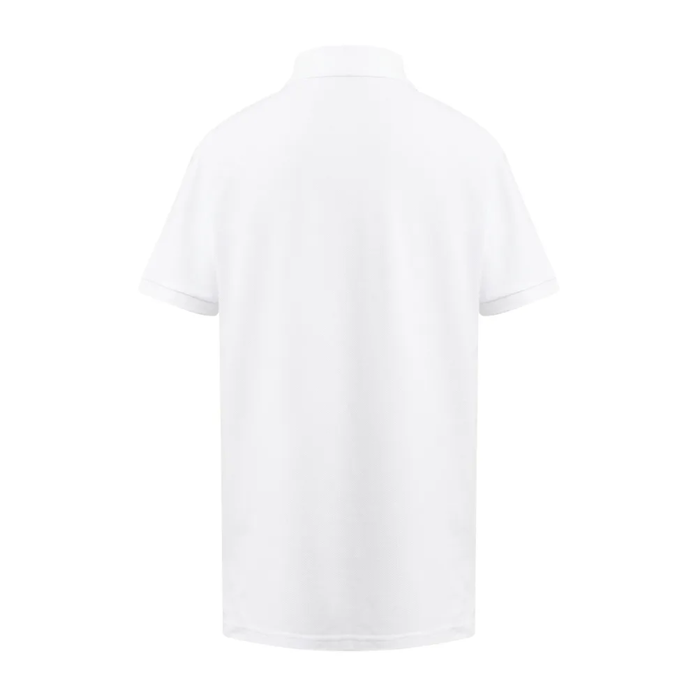 Polo blanc en coton biologique - Fabriqué en France | Taille: XS | Couleur: White – Bild 5