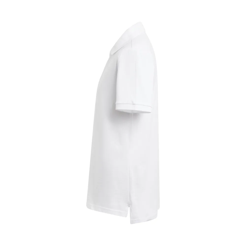 Polo blanc en coton biologique - Fabriqué en France | Taille: M | Couleur: White – Bild 6
