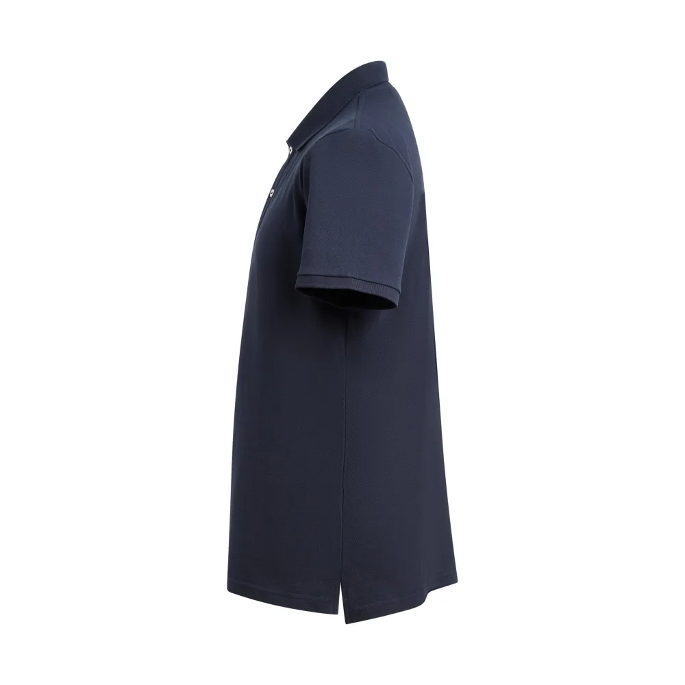 Polo en coton biologique bleu marine - Fabriqué en France | Taille: L – Bild 6