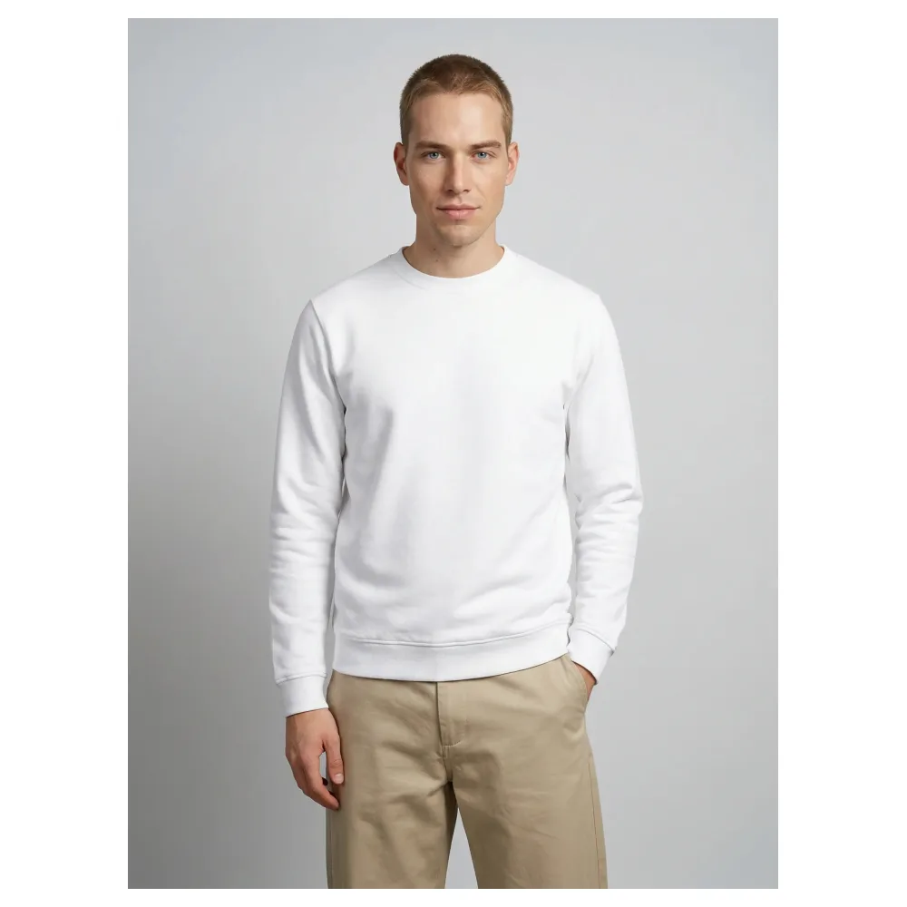 Sweat blanc Made in France | Taille: M
