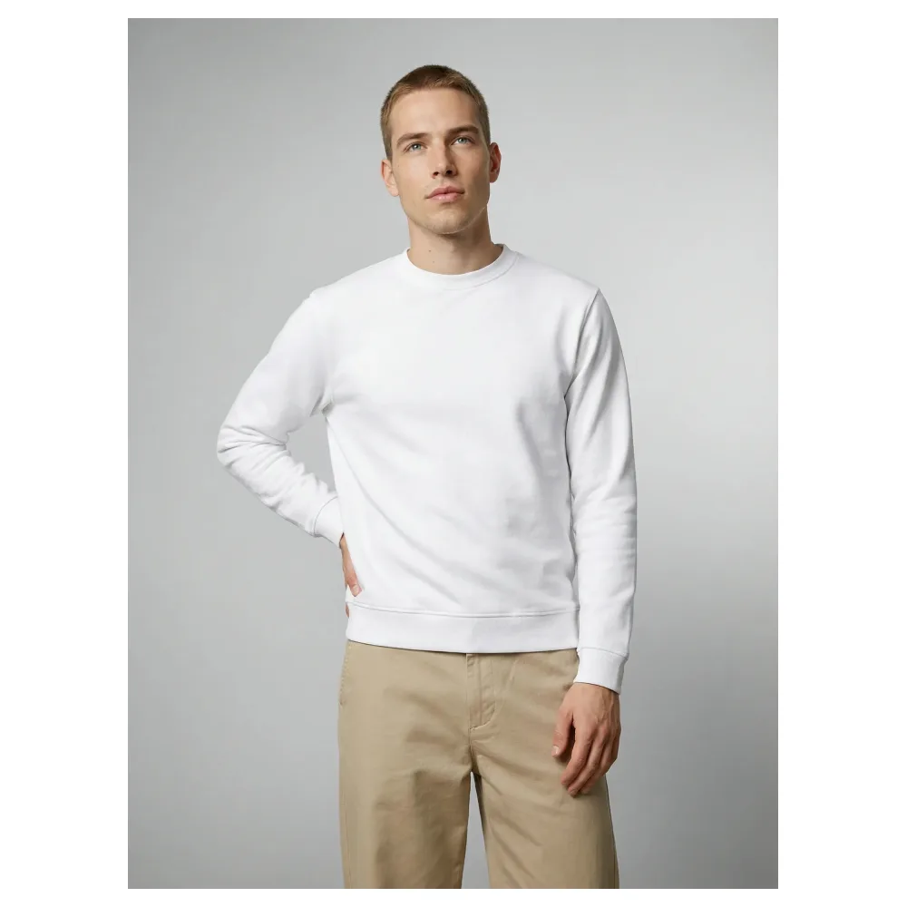 Sweat blanc Made in France | Taille: M – Bild 5