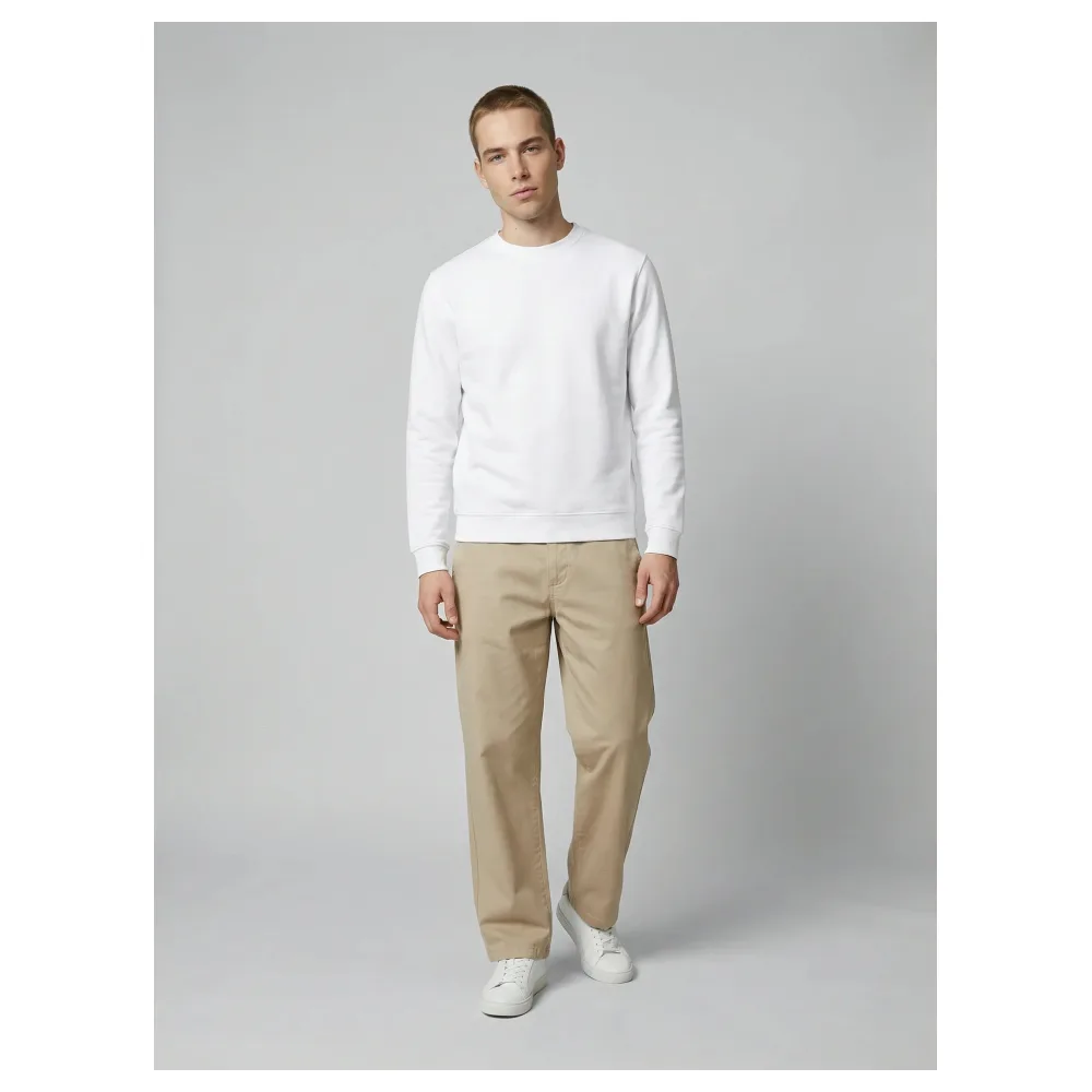 Sweat blanc Made in France | Taille: S – Bild 4