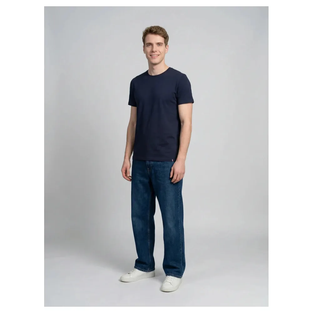T-shirt bleu marine Made in France | Taille: 2XL – Bild 6