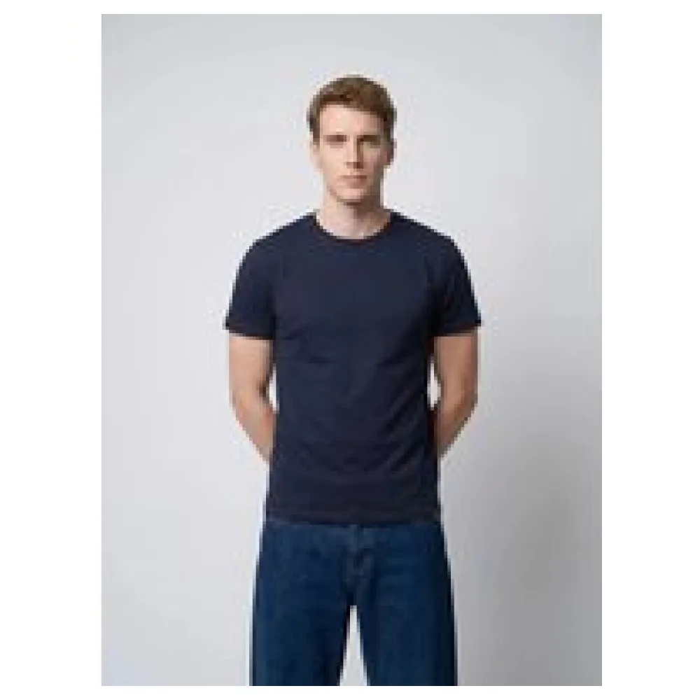 T-shirt bleu marine Made in France | Taille: 3XL – Bild 2