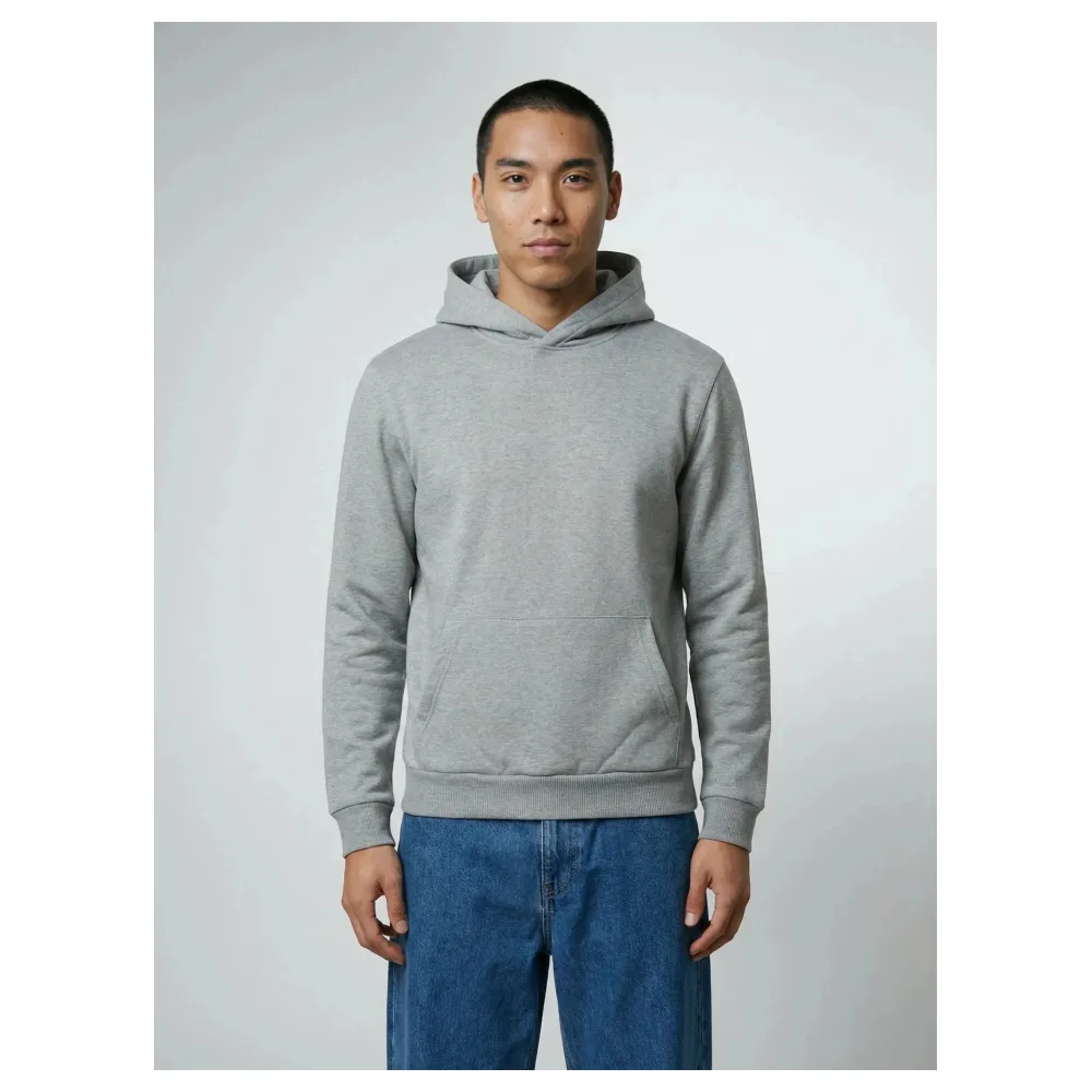 Sweat à capuche gris Made in France | Taille: S – Bild 3