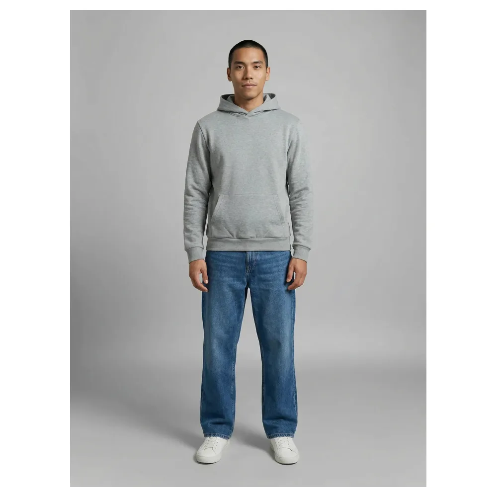 Sweat à capuche gris Made in France | Taille: L – Bild 4
