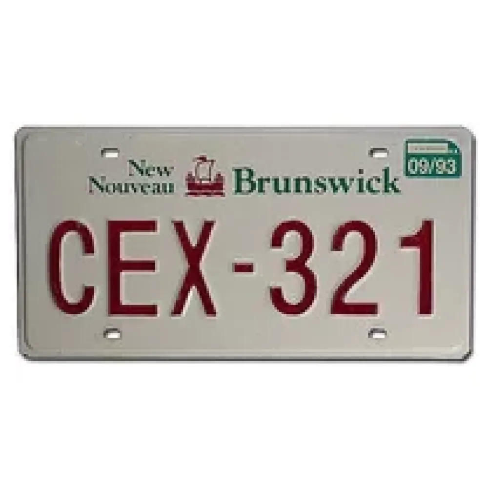 Kanadisches Nummernschild New Brunswick – Bild 2