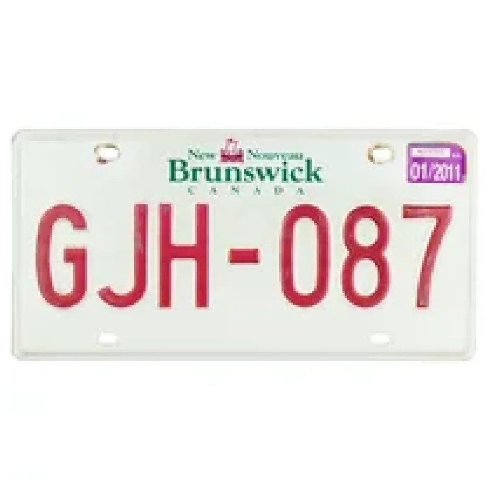 Kanadisches Kennzeichen New Brunswick – Bild 2
