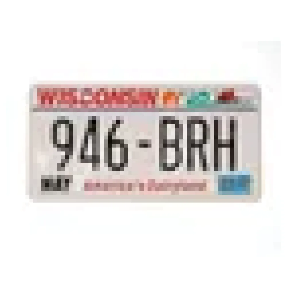 US-Nummernschild Wisconsin - Americas Dairyland - original – Bild 3