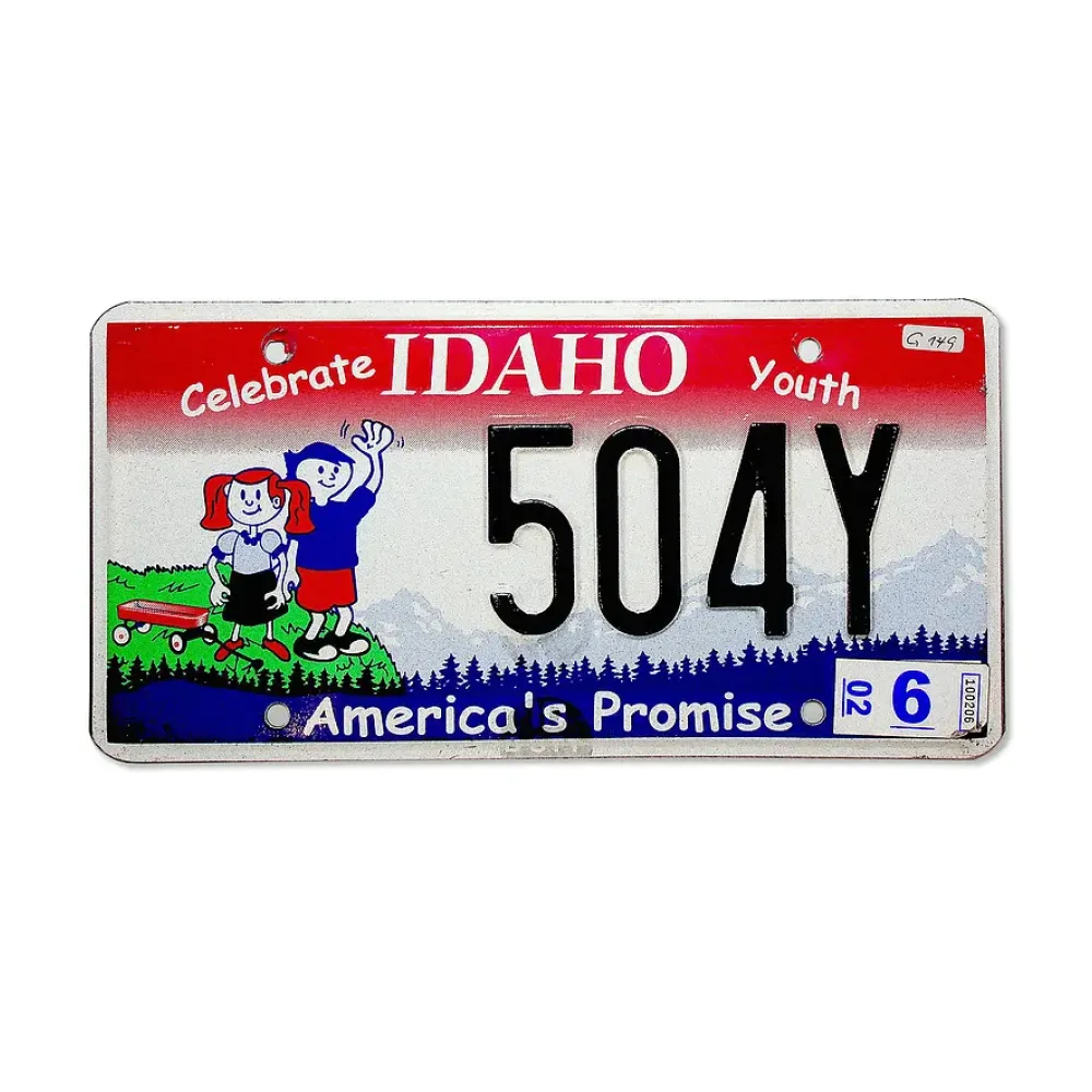 US-Nummernschild Idaho - Americas Promise - original