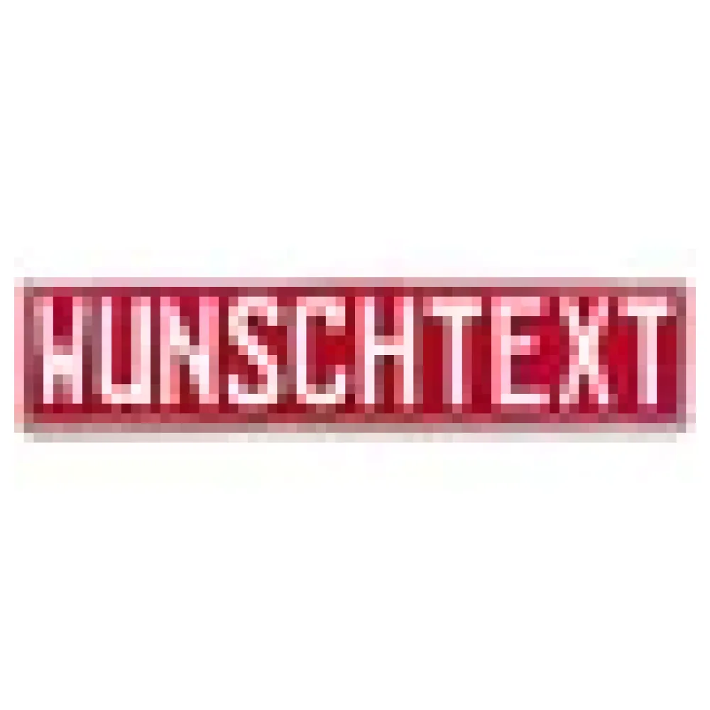 Prägung - Deutsches Kennzeichen mit Wunschtext rot – Bild 3