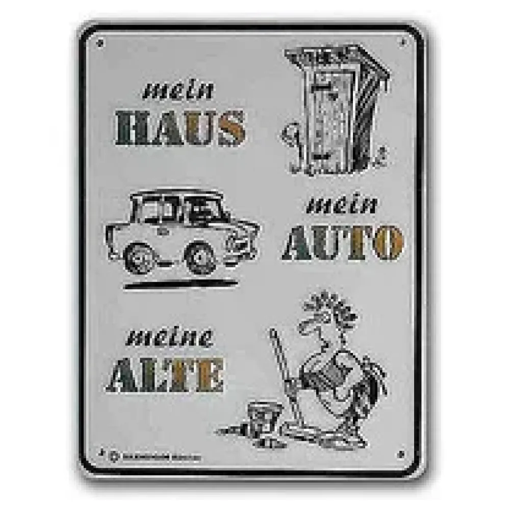 Funschild -Mein Haus, ...- – Bild 2