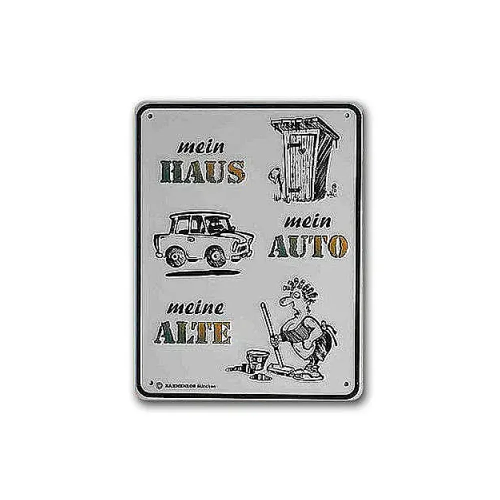 Funschild -Mein Haus, ...-
