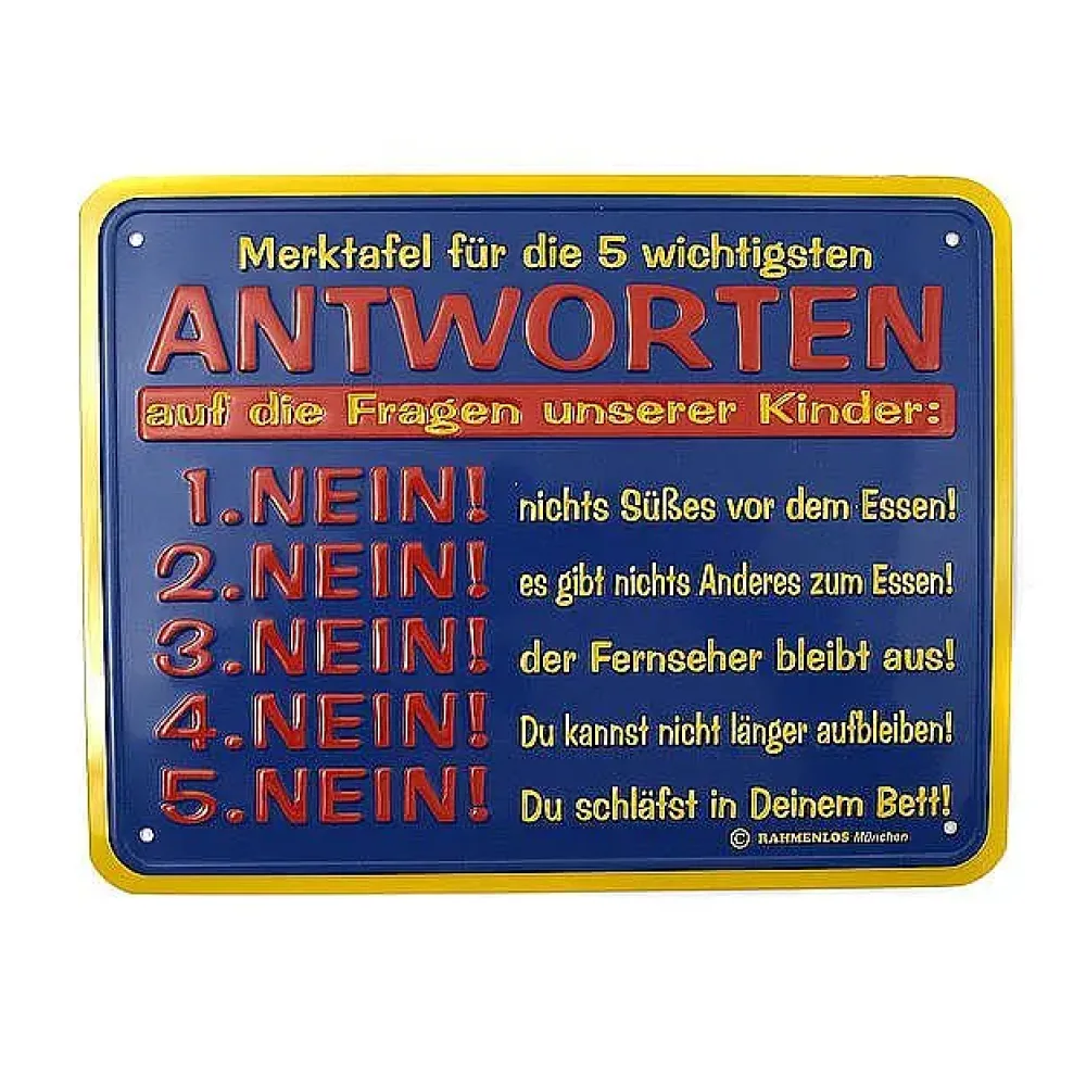 Funschild -Antworten-
