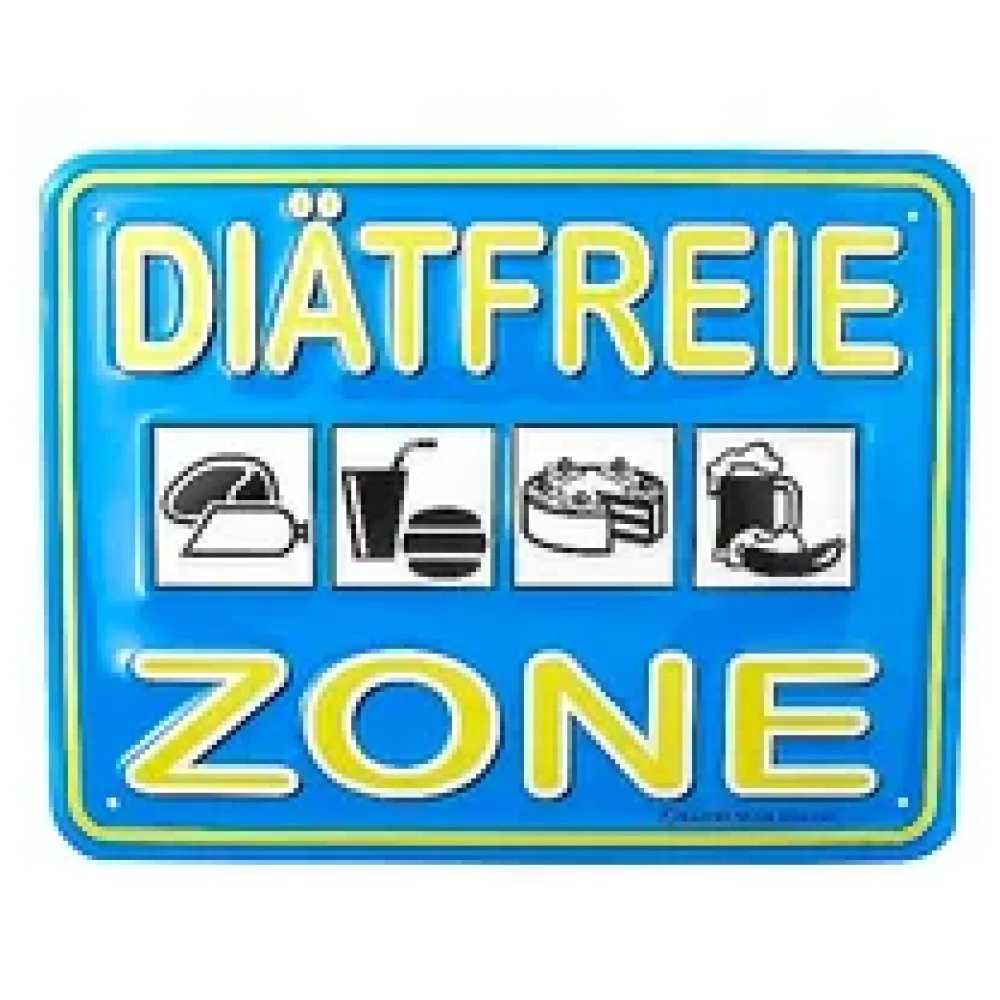 Funschild -Diätfreie Zone- – Bild 2