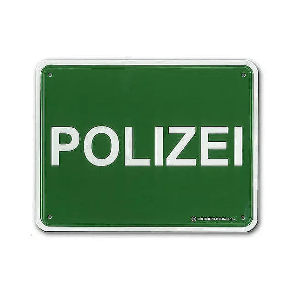 Funschild Polizei
