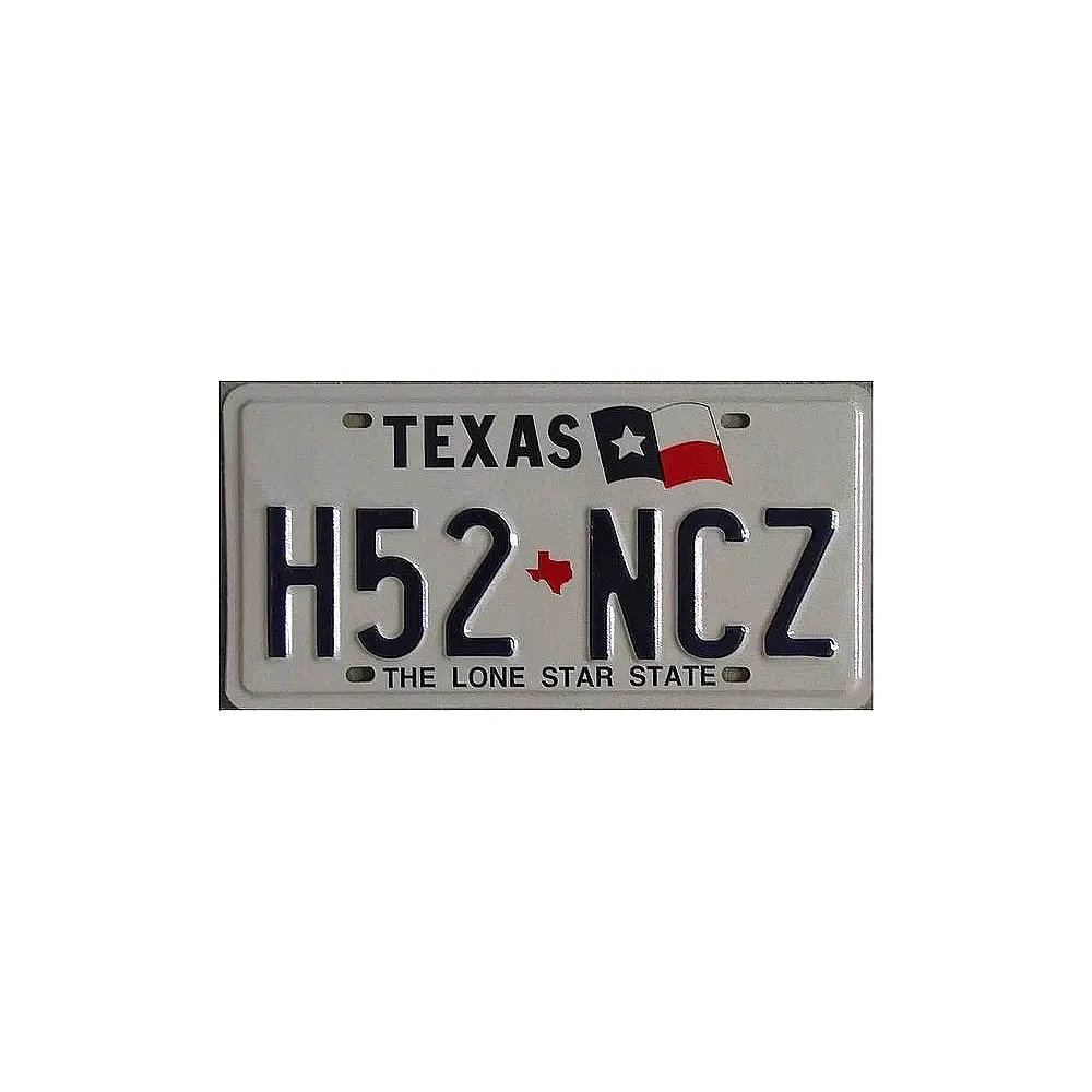 US - Nummernschild Texas