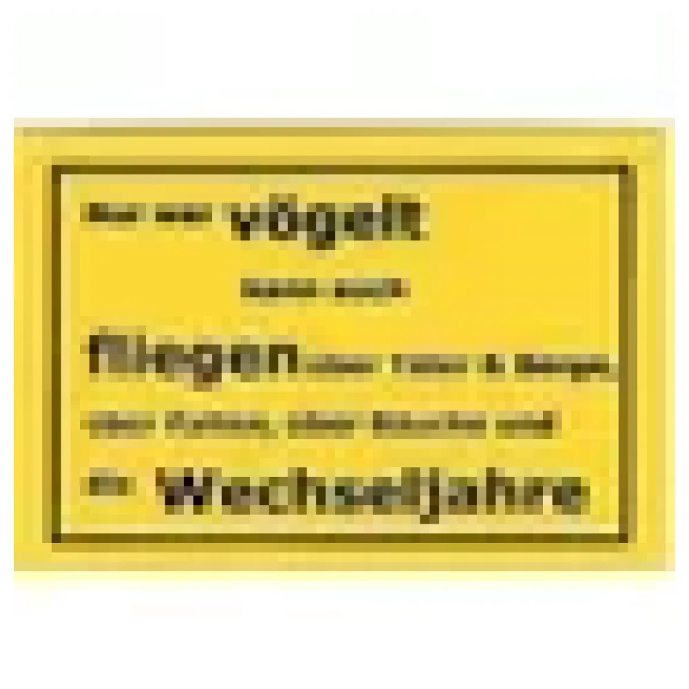Schild als Postkarte mit Spruch: Nur wer vögelt kann ... – Bild 3