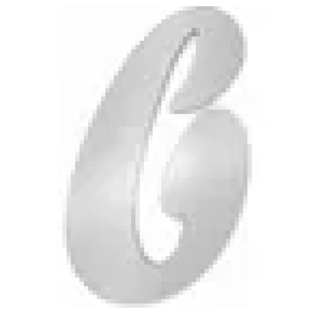 Edelstahl Hausnummer Buchstabe b in Forte Schrift – Bild 3