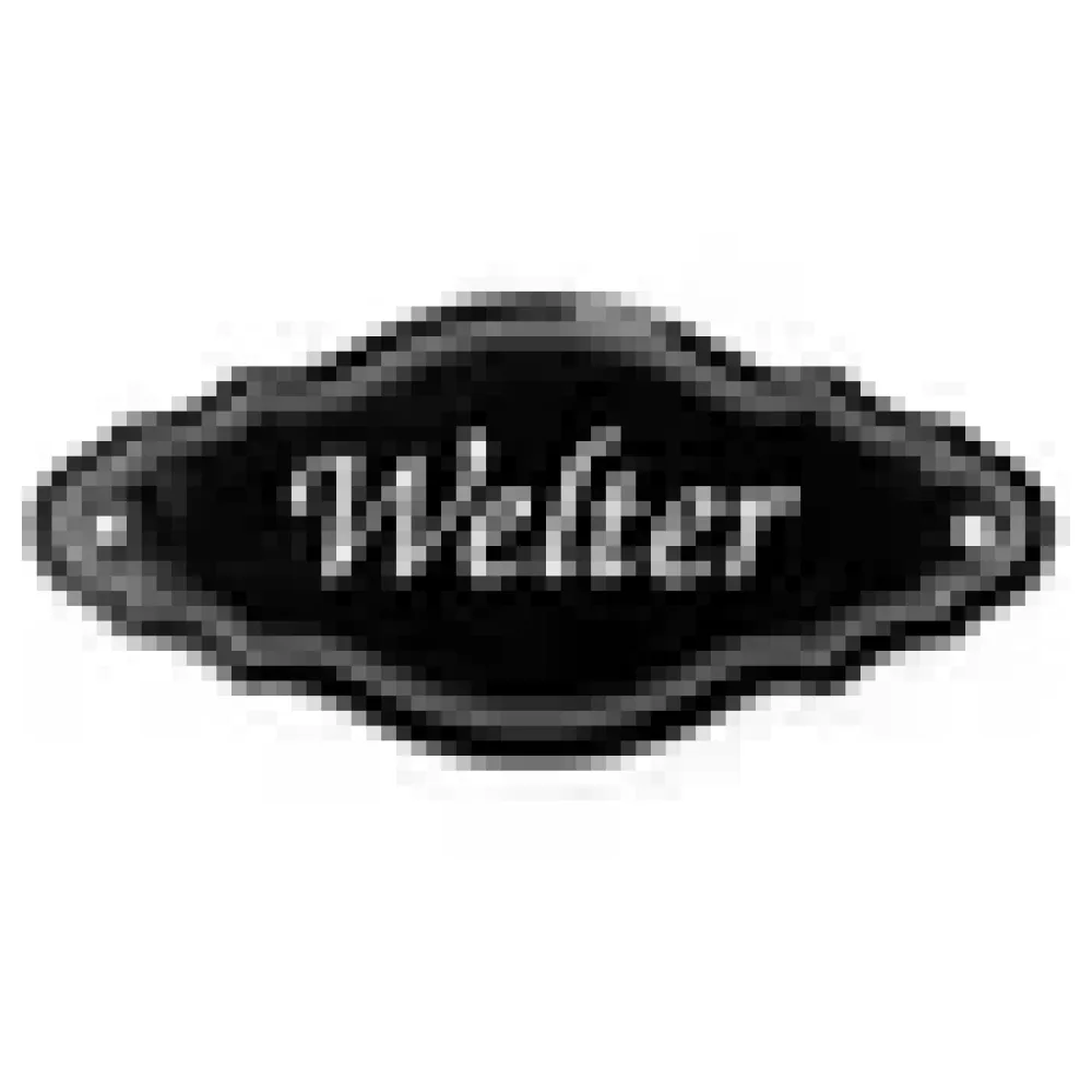 Nostalgisches Emaille Türschild 9 x 4 cm – Bild 3