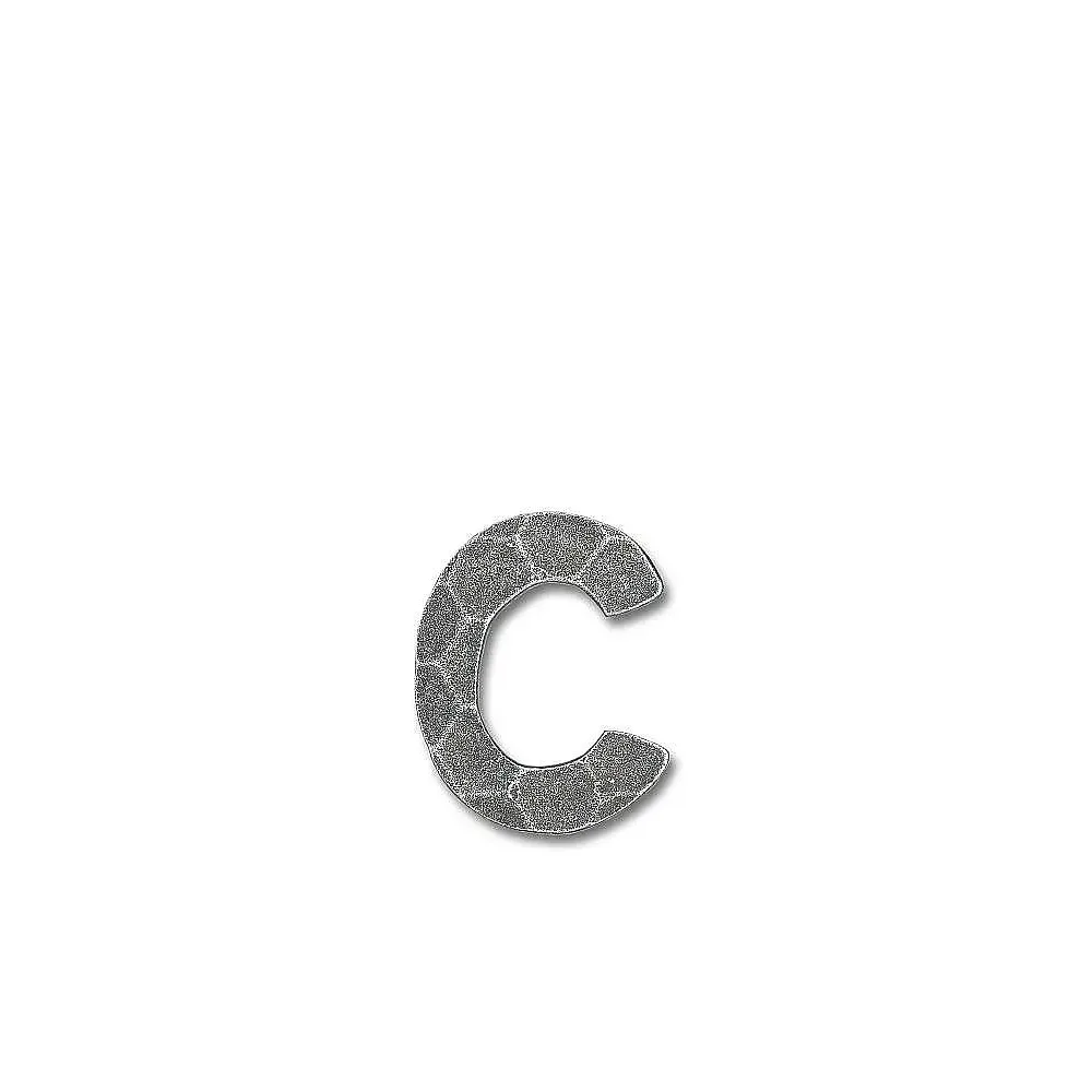 Schmiedeeisen Hausnummer - Buchstabe c