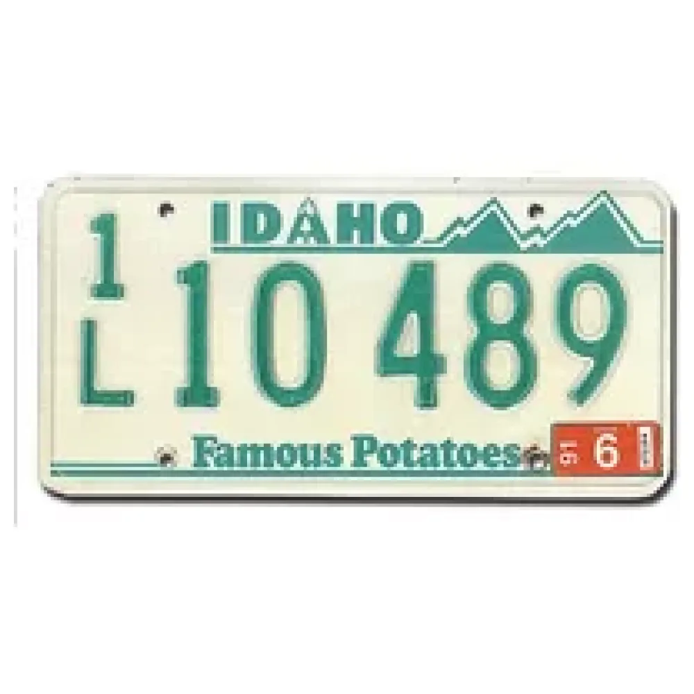 US - Nummernschild aus dem Bundesstaat Idaho – Bild 2