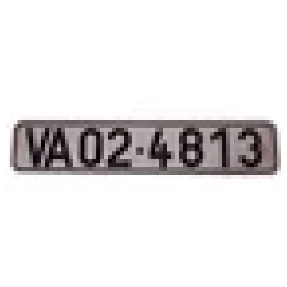 Originales Nummernschild der DDR Volksarmee NVA in den 70-iger Jahren – Bild 3