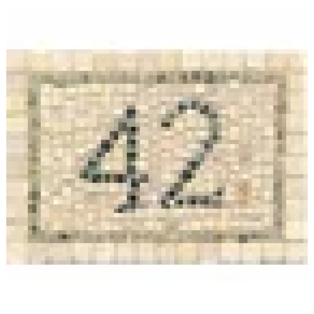 Mosaik-Set - Hausnummer aus echtem Marmor zum Selbstgestalten – Bild 3