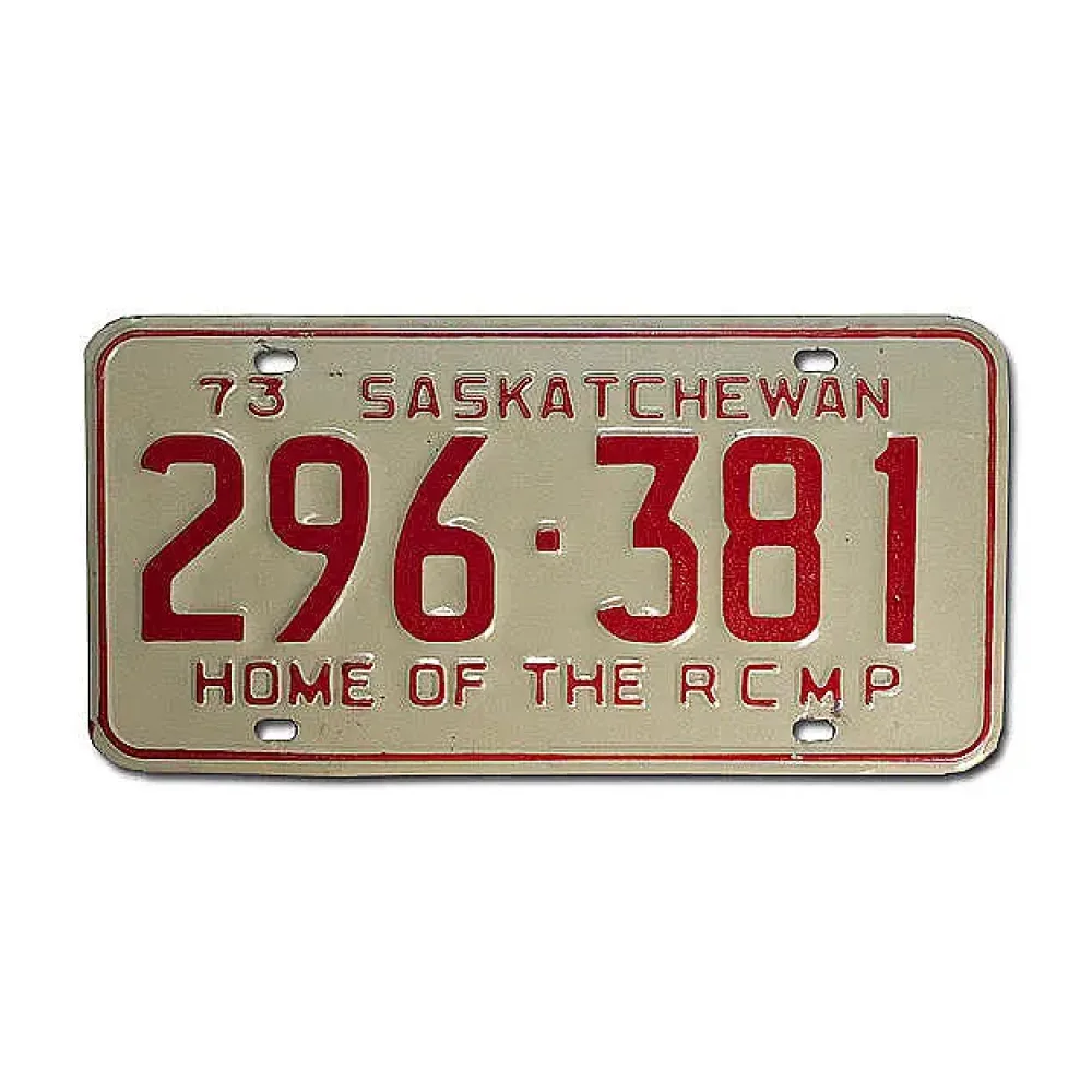 Kanadisches PKW-Schild Saskatchewan