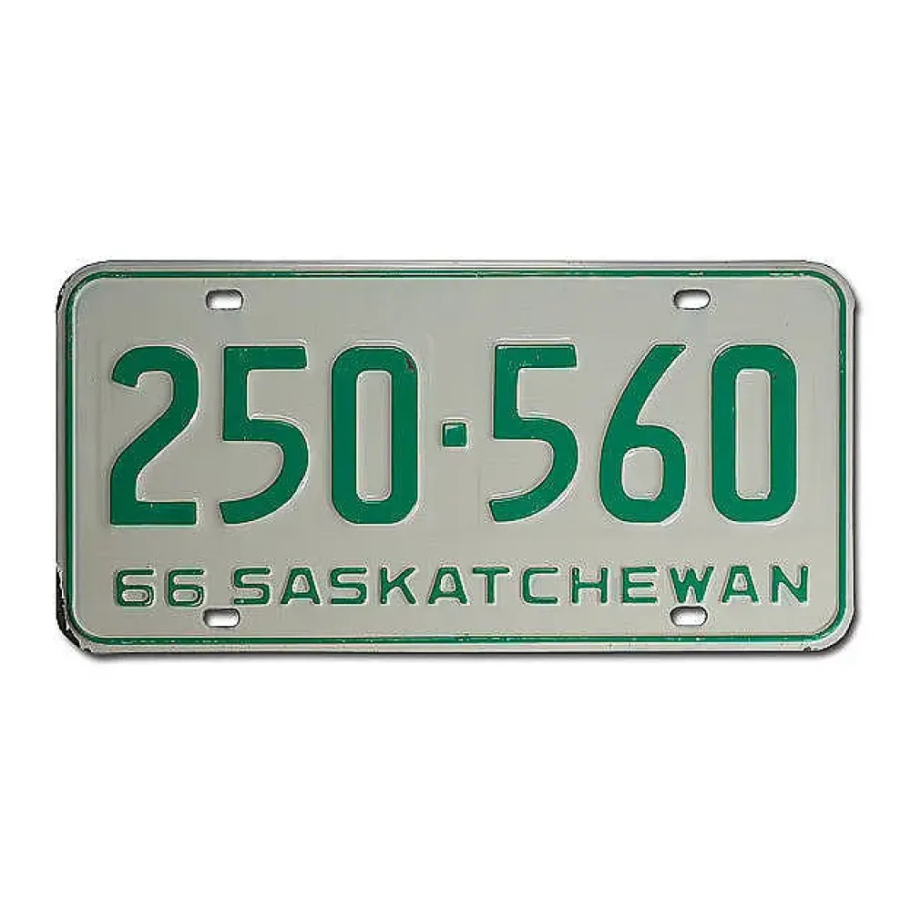 Kanadisches PKW-Schild Saskatchewan