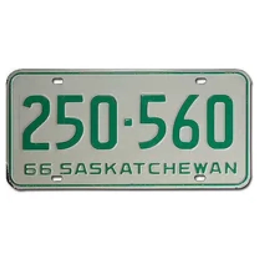 Kanadisches PKW-Schild Saskatchewan – Bild 2