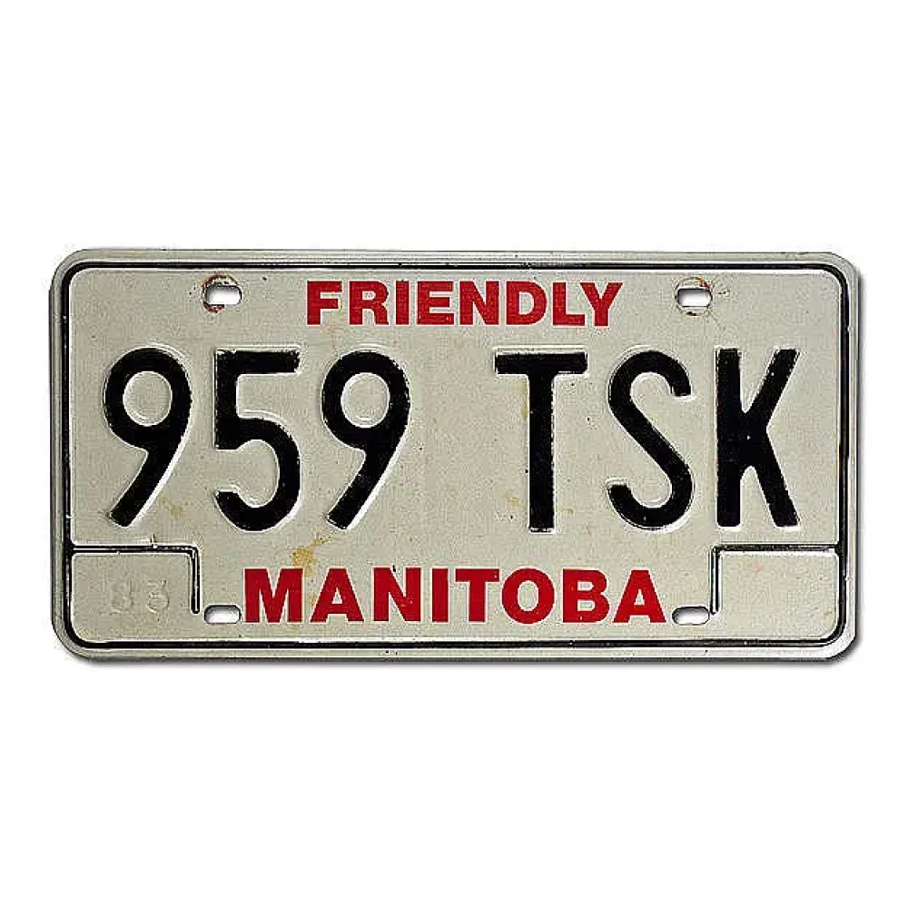 Nummernschild aus Kanada - Manitoba