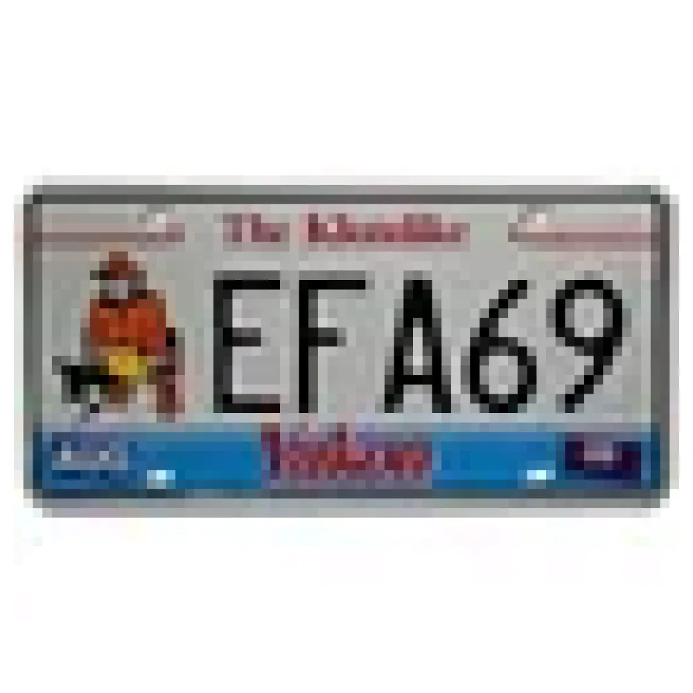 Originales Nummernschild aus Kanada - Yukon – Bild 3