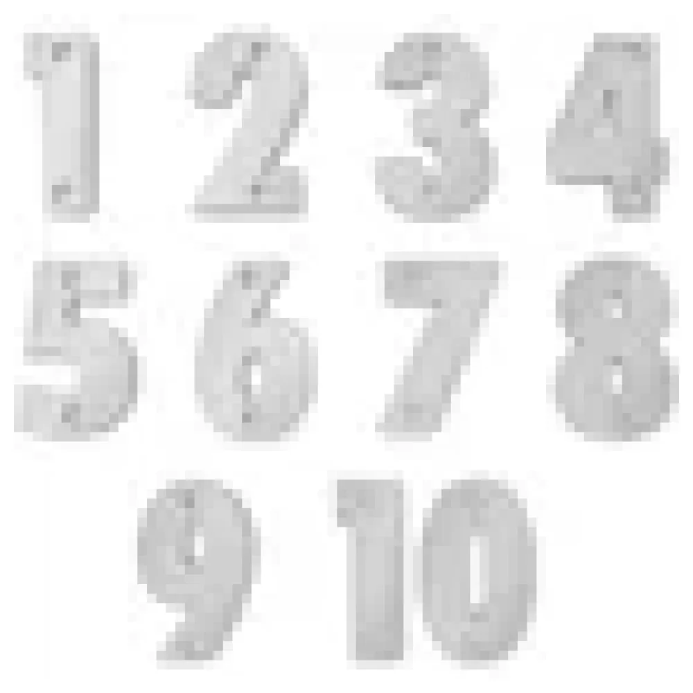 Ziffernsatz Classic 1-10 – Bild 3