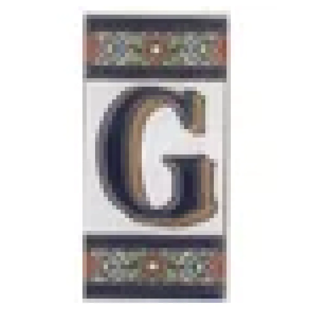 Spanische Fliesen aus Keramik - Buchstabe G – Bild 3