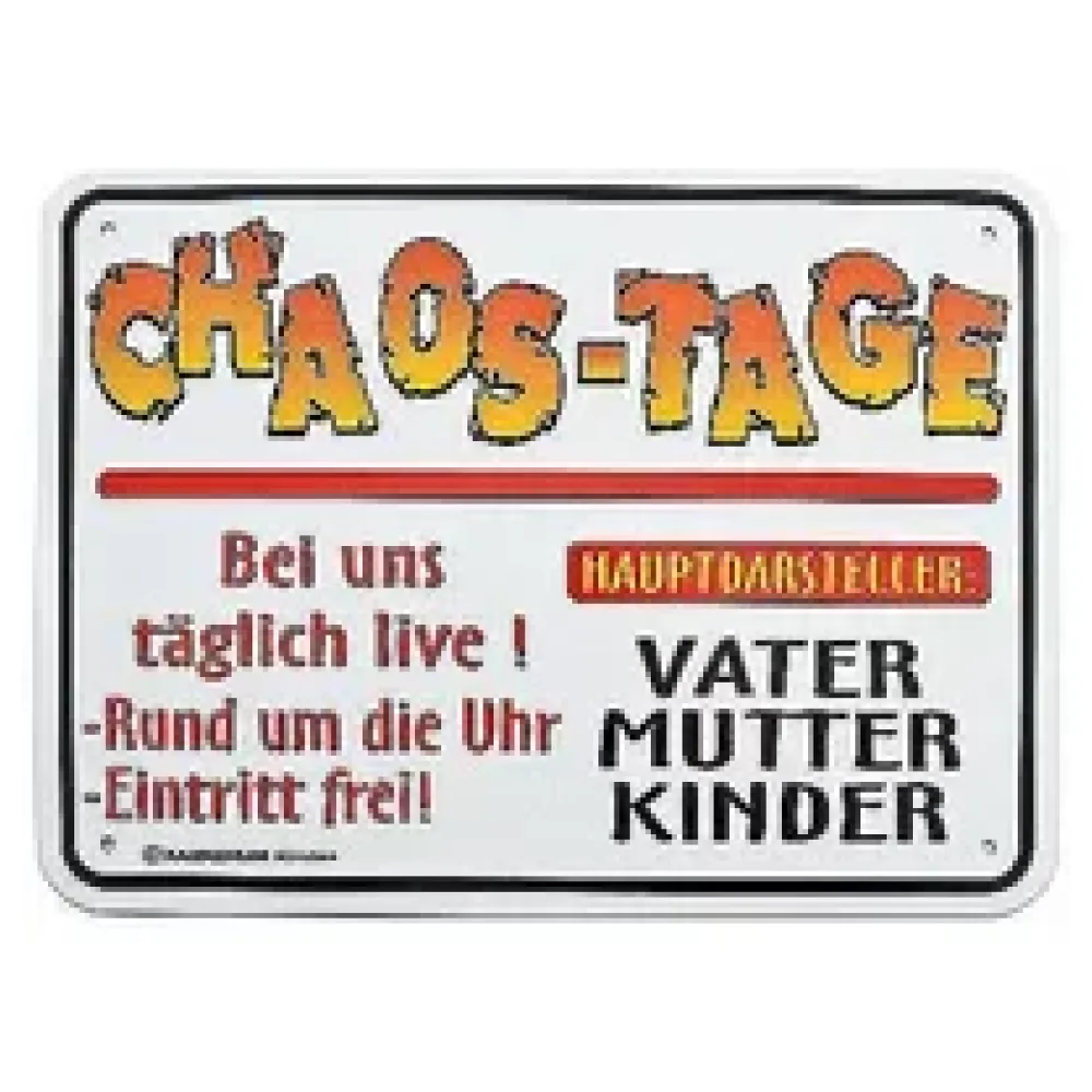 Funschild Chaos Tage – Bild 2