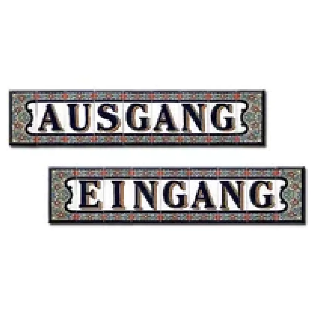 Spanisches Fliesenset mit Eingang und Ausgang – Bild 2
