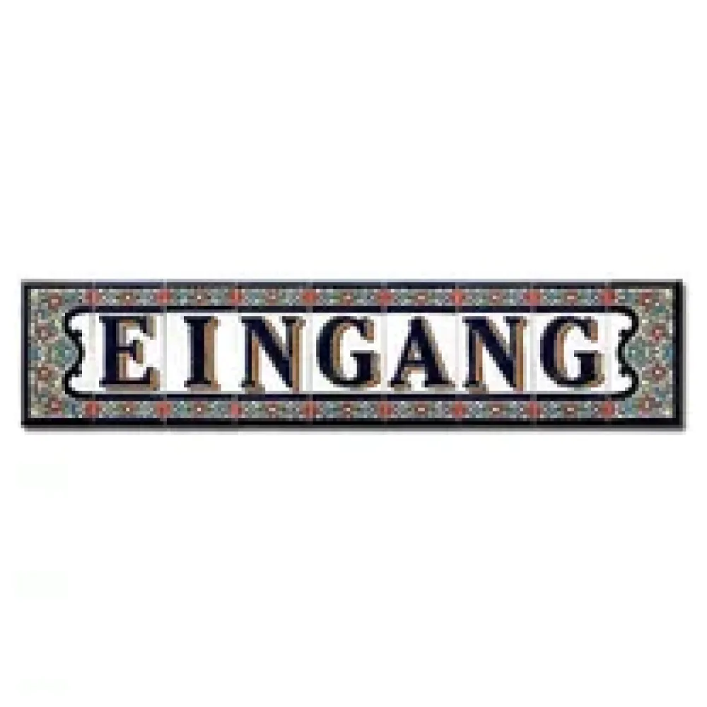 Spanischer Fliesenschriftzug Eingang – Bild 2