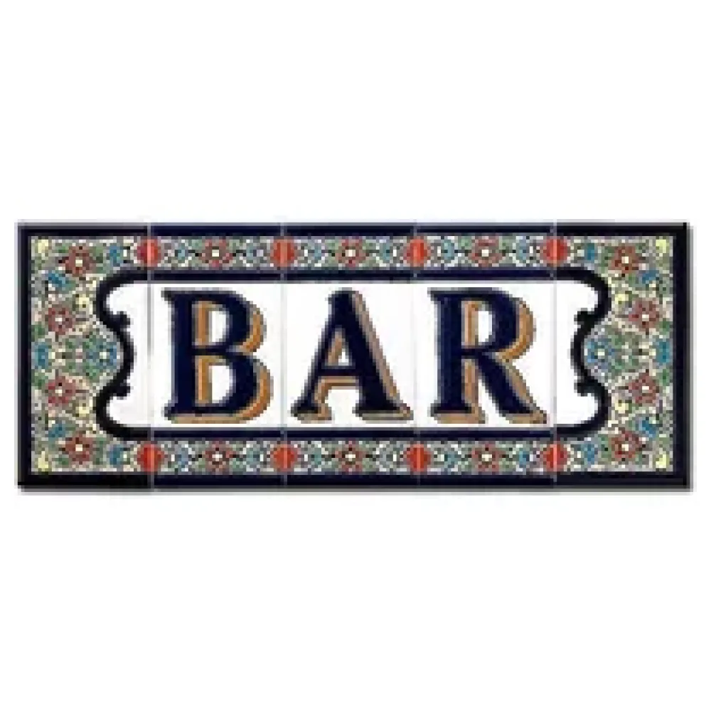 Spanischer Schriftzug Bar – Bild 2