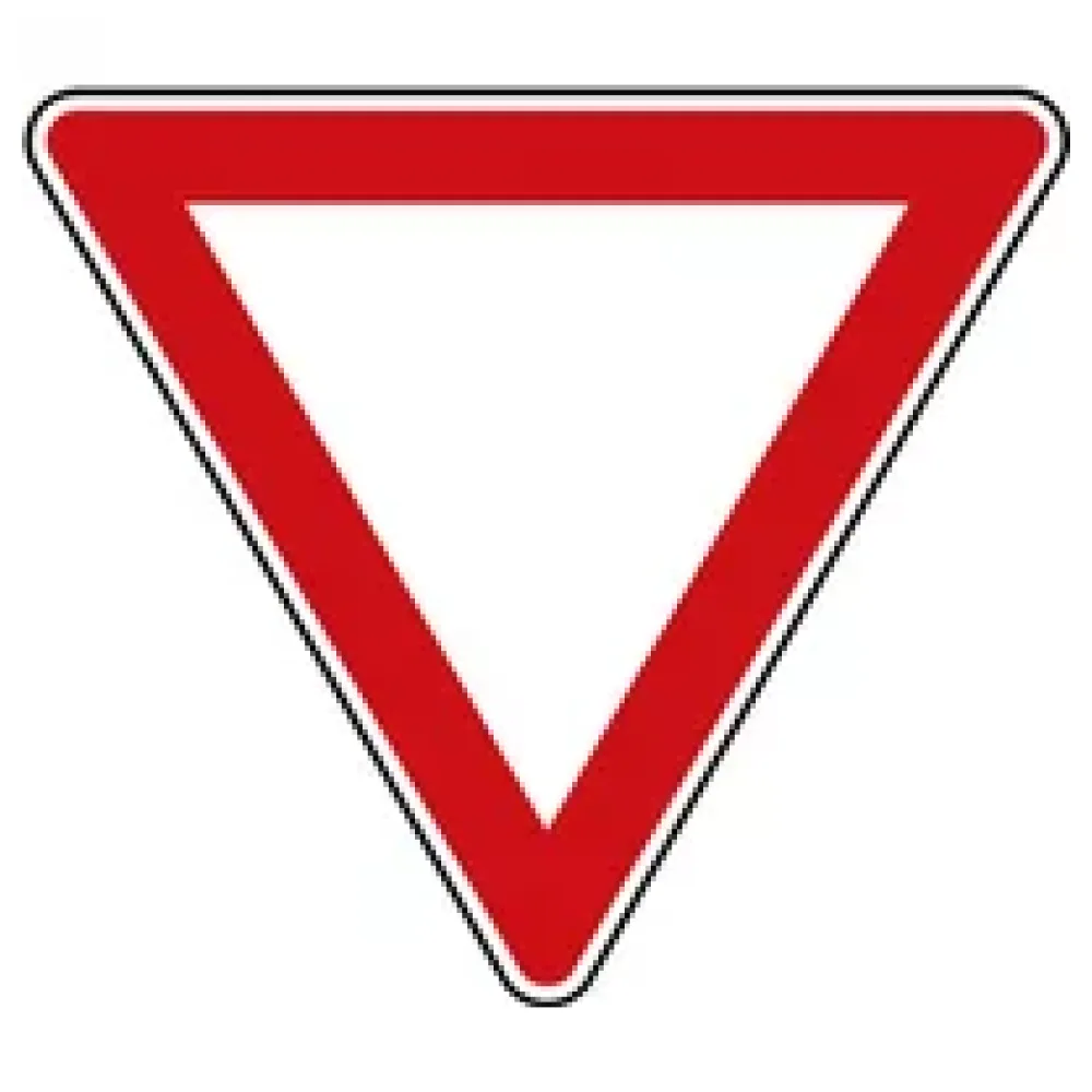 Verkehrszeichen Vorfahrt gewähren nach StVO – Bild 2