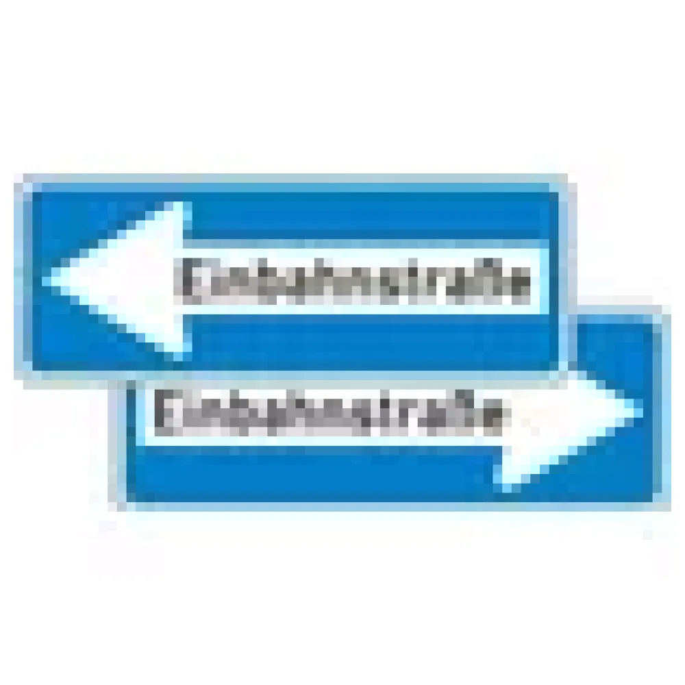 Verkehrszeichen Einbahnstraße - Pfeil nach rechts – Bild 3