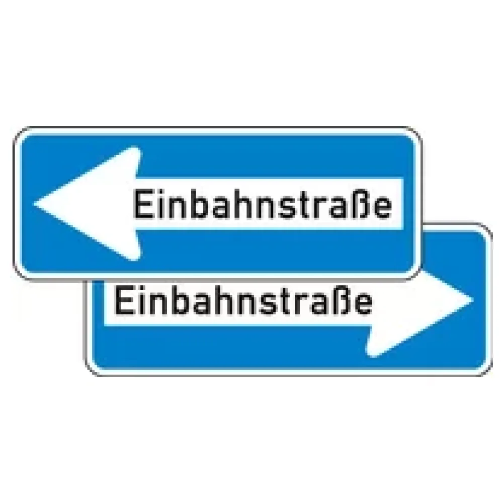 Verkehrszeichen Einbahnstraße - Pfeil nach rechts – Bild 2