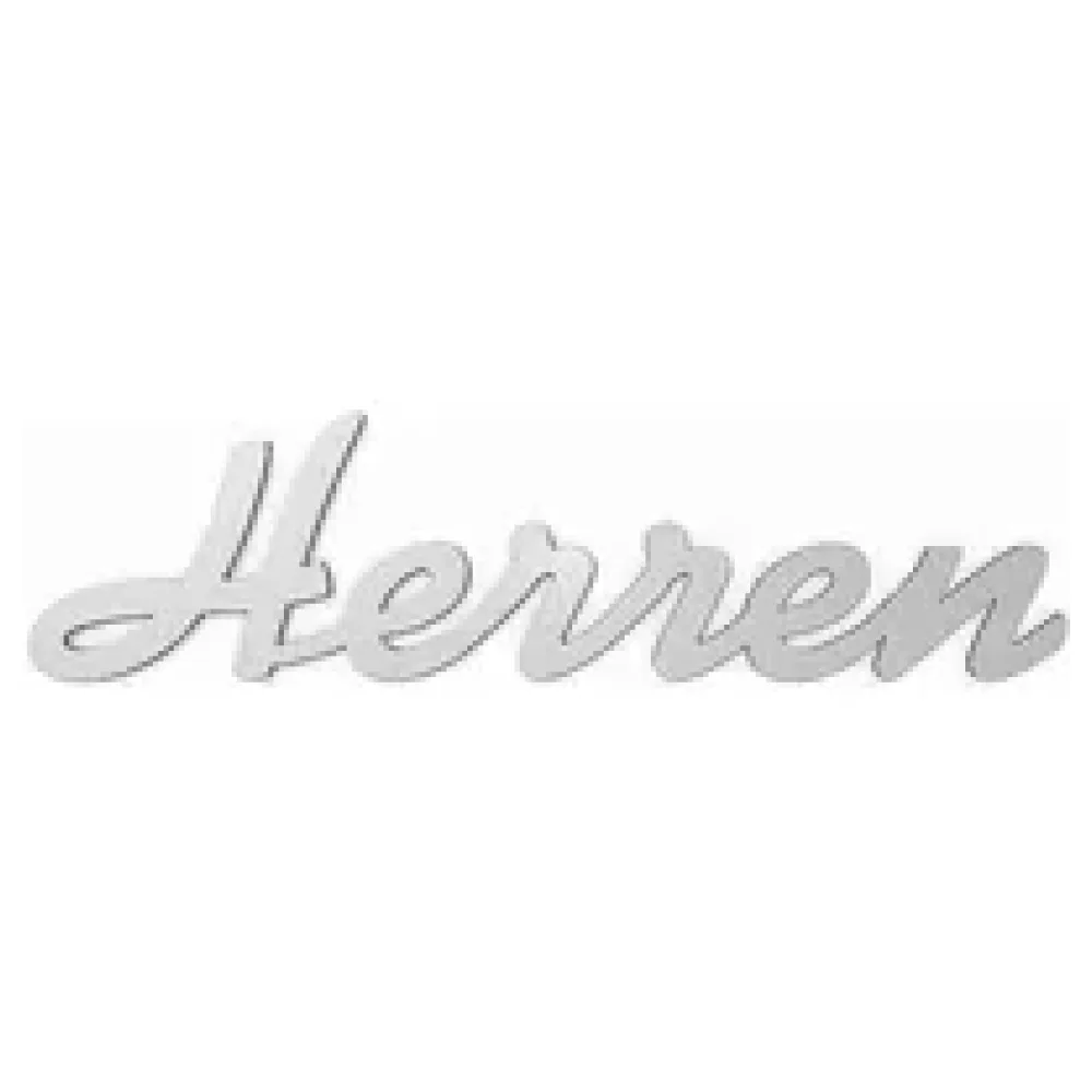 Toilettenschild für die Herren Toilette aus Edelstahl - 400 mm x 100 mm – Bild 2