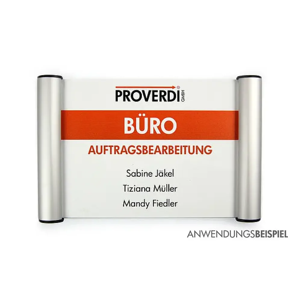 Türschild zum Selbstbeschriften in A5
