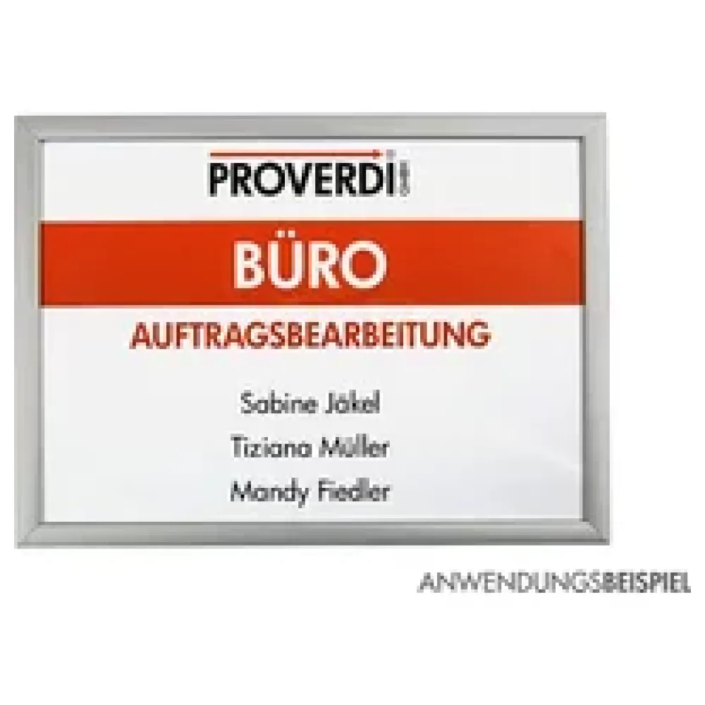 Rahmen aus Aluminium im Format A4 – Bild 2
