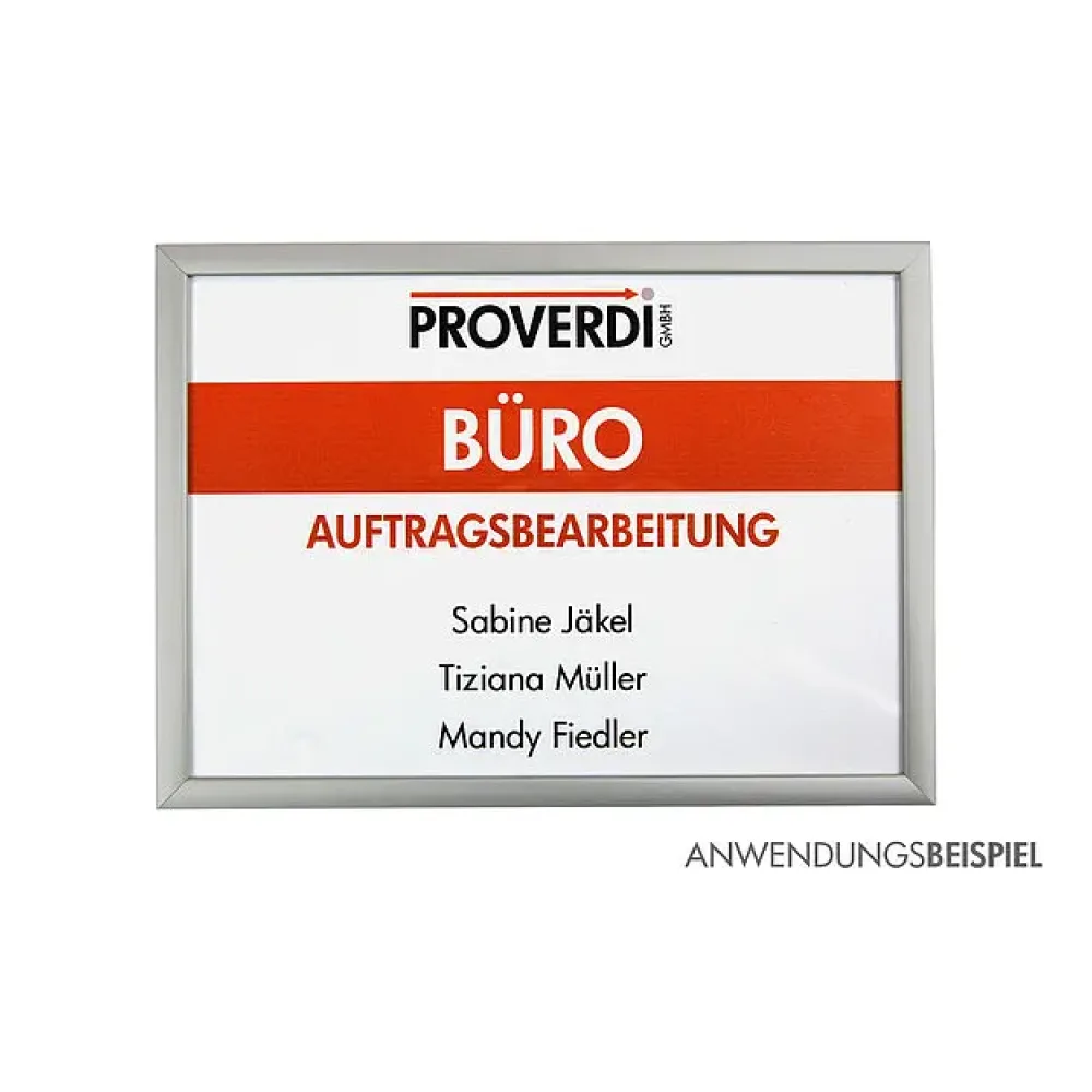 Rahmen aus Aluminium im Format A4