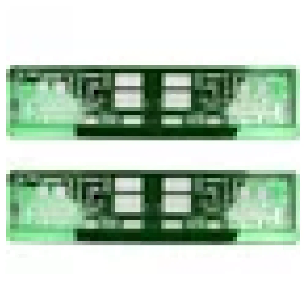 Kennzeichenhalter Chrom Grün - pro Paar – Bild 3