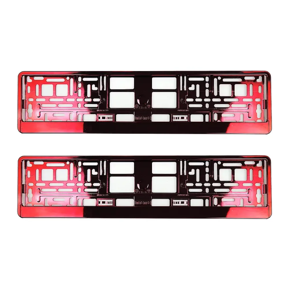 Kennzeichenhalter Chrom Watermelon - pro Paar