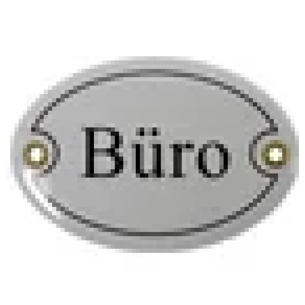 Emailletürschild Größe: 10,5 x 7 cm | Büro – Bild 3
